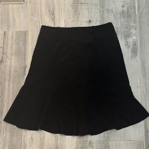 Costa Blanca Black A-Line Skirt